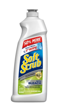 SOFT SCRUB Antibacterial Multi-Purpose Cleanser with Bleach 1020 gr